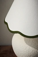 Scalloped-edge Lampshade
