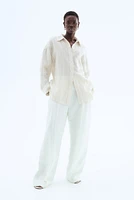Chemise ample en lin