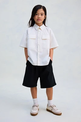 Loose-Fit Jersey Shorts