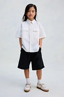 Loose-Fit Jersey Shorts