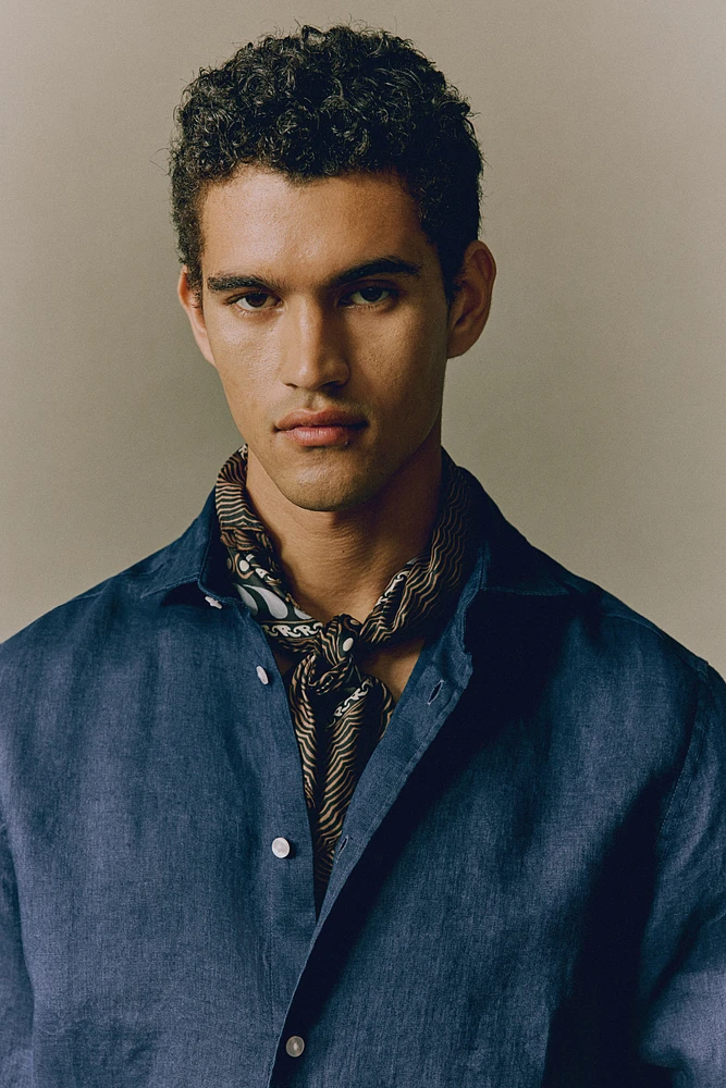 Chemise Coupe Amincie en lin