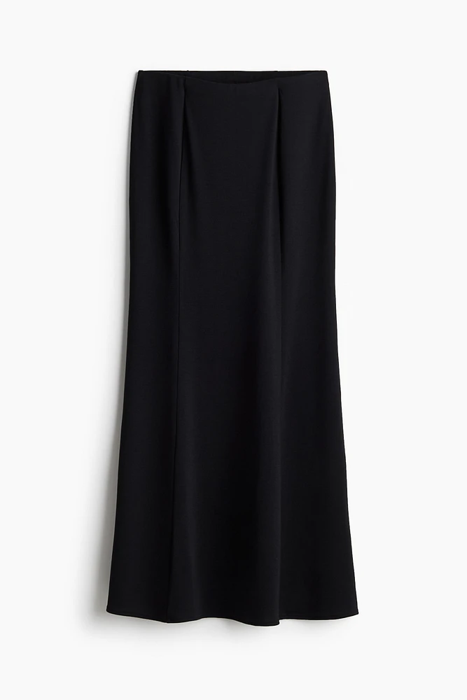 Flared Jersey Skirt