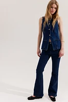 Flared Ultra High Jeans