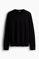 Slim Fit Fine-Knit Sweater