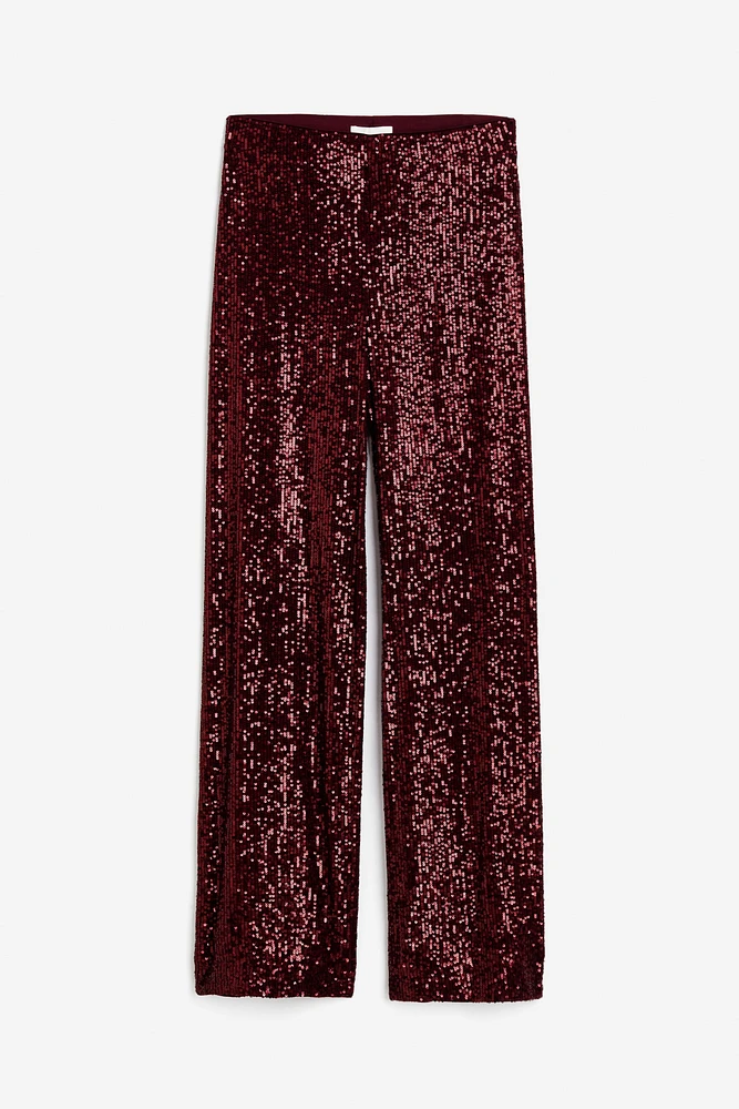 Sequined Pants