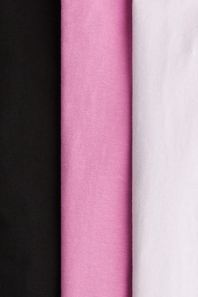 3-pack Flared Cotton Leggings