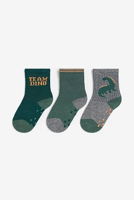 3-pack Non-slip Socks