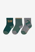 3-pack Non-slip Socks