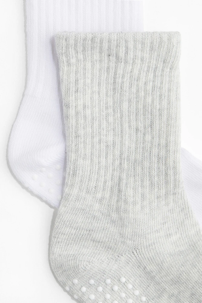 2 paires chaussettes de yoga