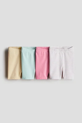 Lot de 4 shorts cycliste en coton