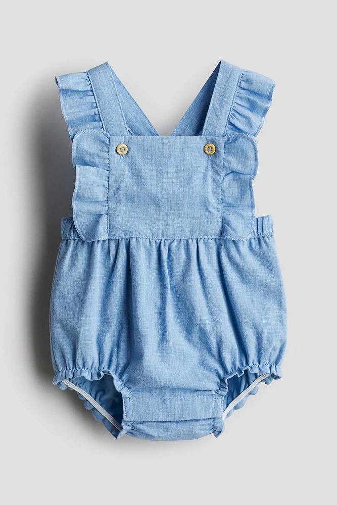 Cotton Overall Shorts