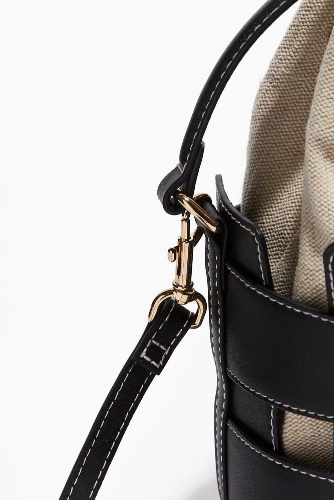 Crossbody Bucket Bag