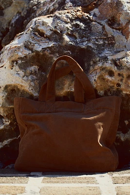 Cotton Terry Beach Bag
