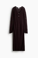 Crochet-Look Dress