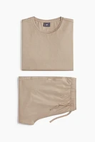 Jersey Pajama T-Shirt and Shorts