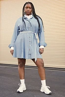 Denim Shirt Dress