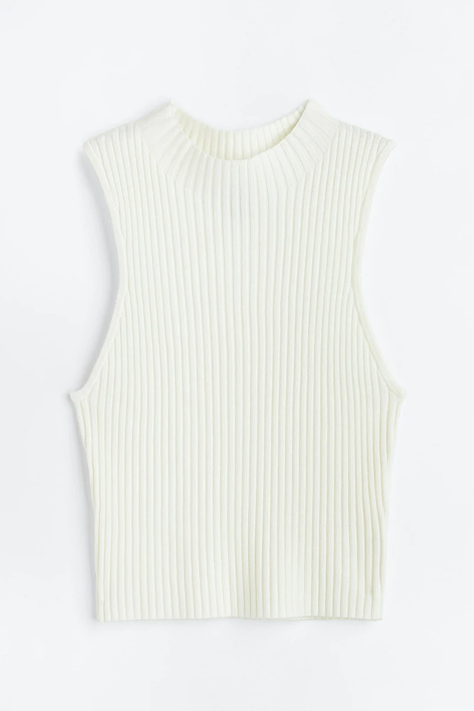 Rib-knit Tank Top