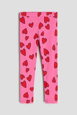Printed Jersey Leggings