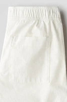 Linen-Blend Pants
