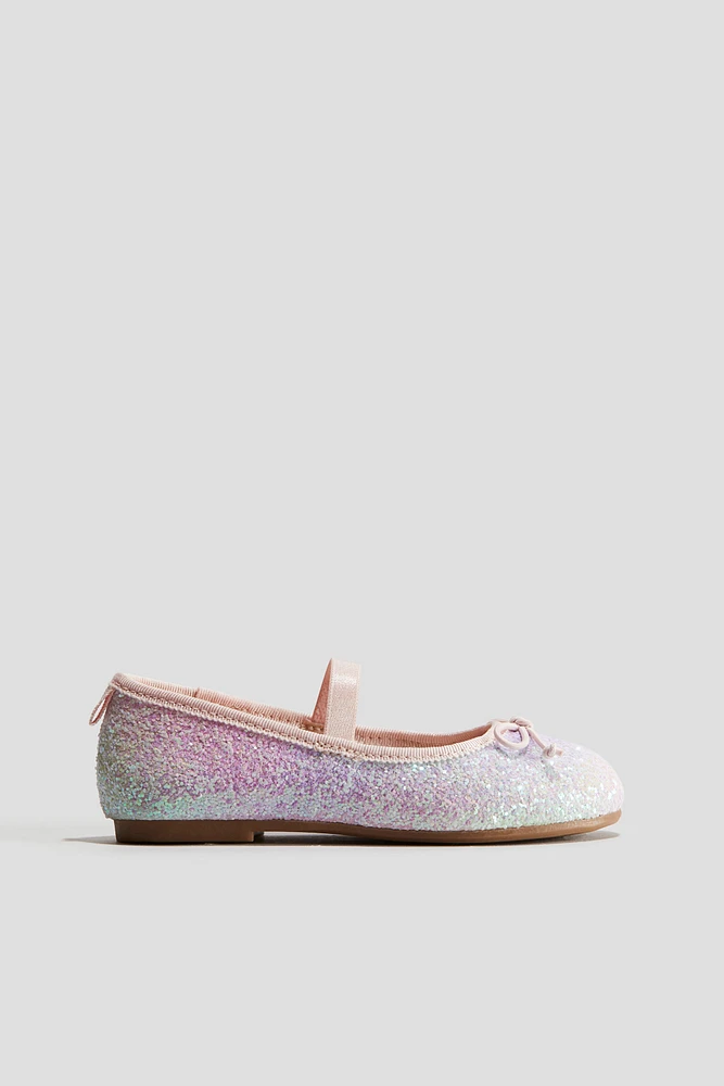 Ballerines avec application