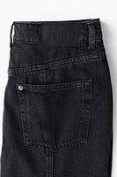 Flared Denim Skirt