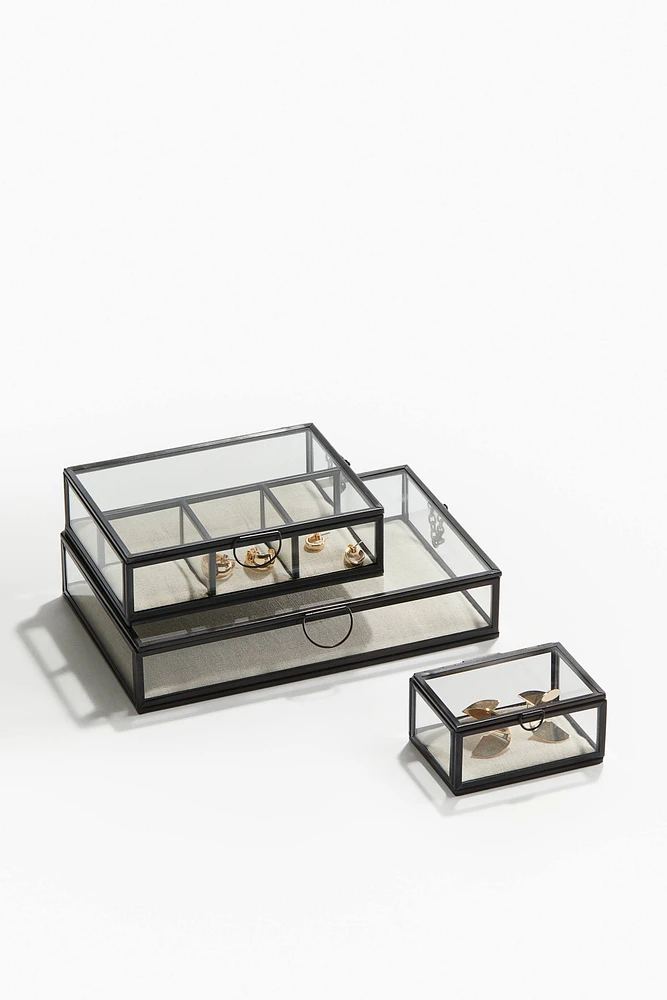 Small Glass Storage Box