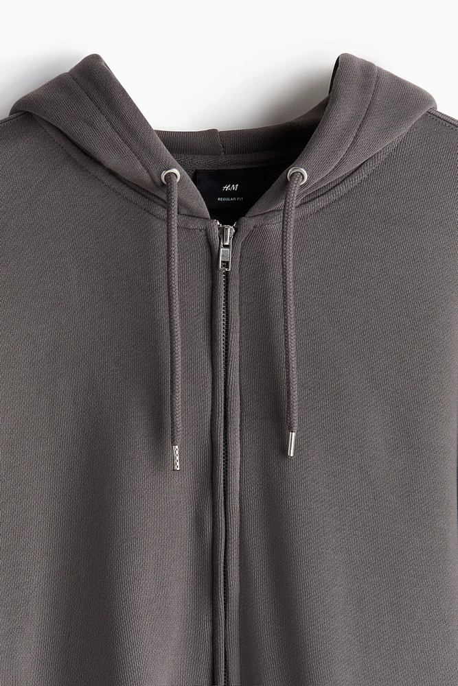 Regular Fit Hooded Jacket