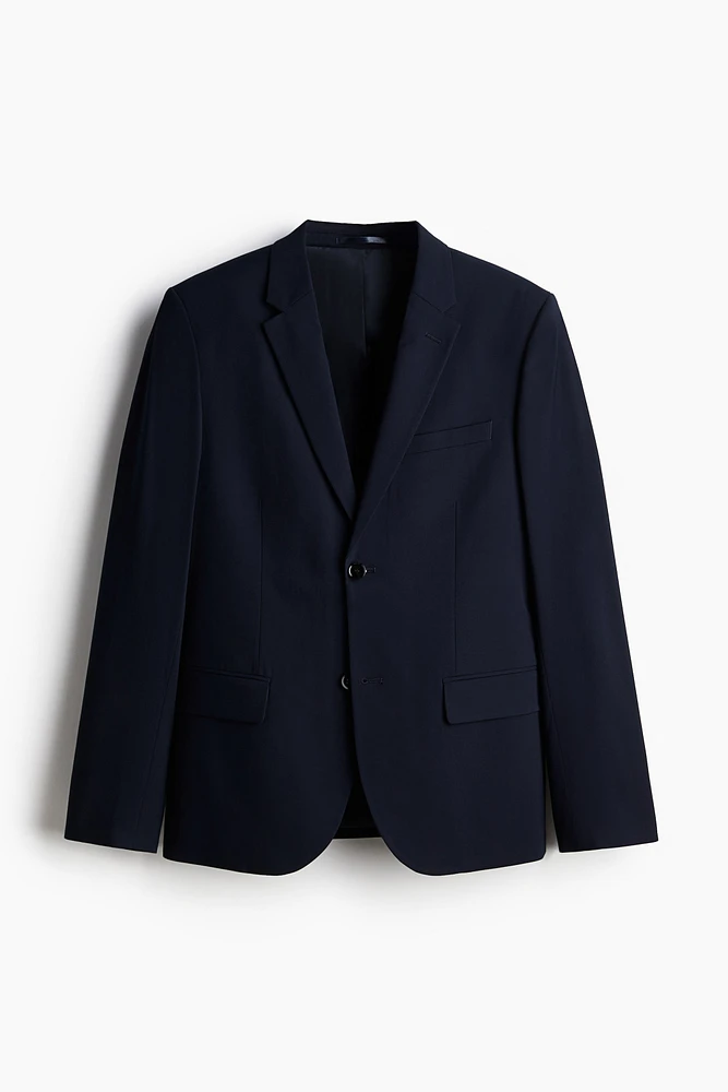 Skinny Fit Single-Breasted Jacket