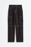 Twill Cargo Pants