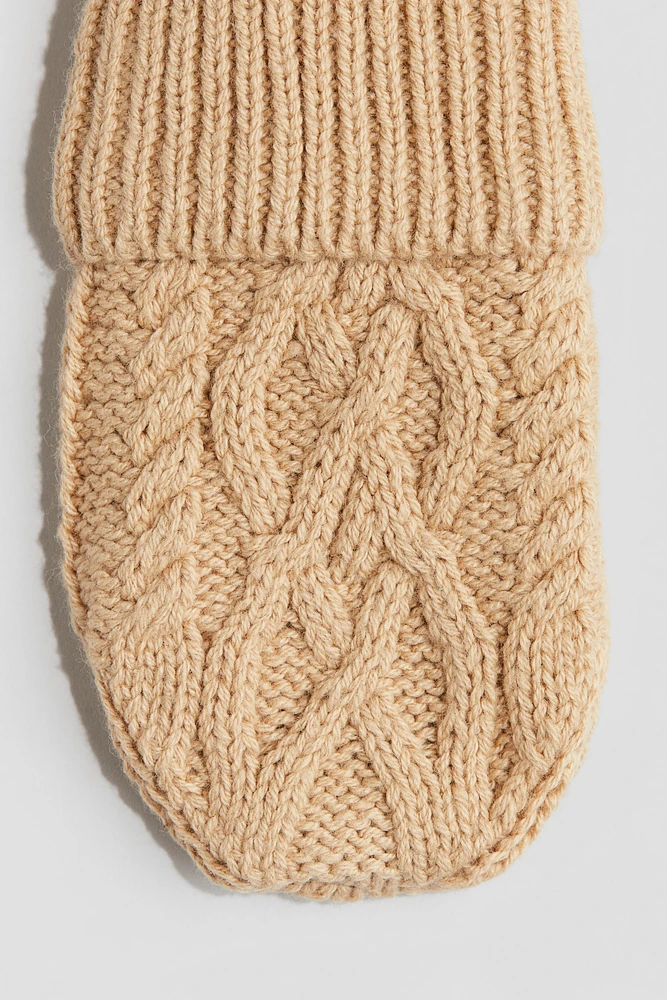 Fleece-lined Mittens