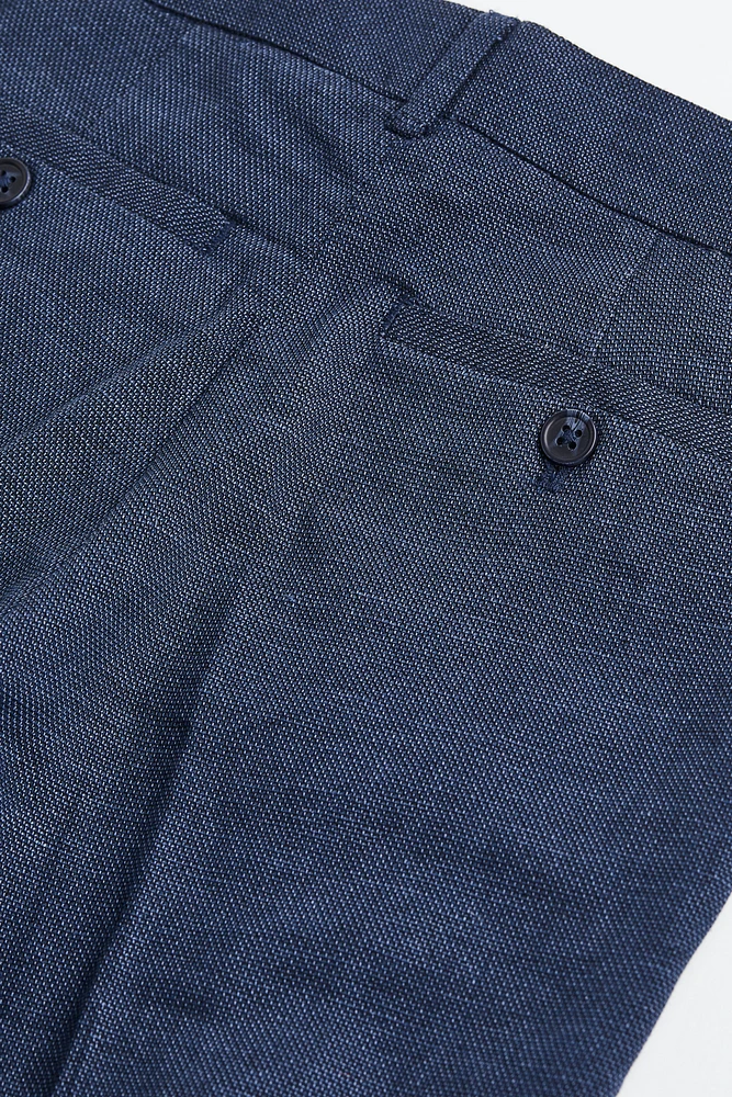 Textured Suit Pants