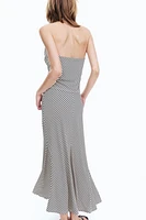 Crêpe A-Line Skirt