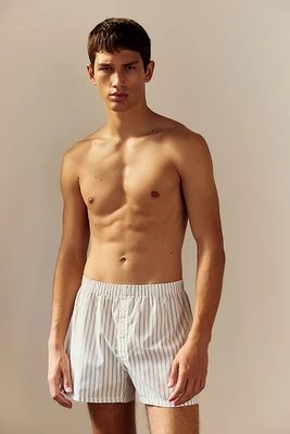 3-pack Woven Cotton Boxer Shorts