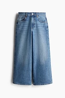 High Rise Wide-cut Jeans