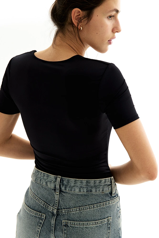 Square-Neck Top