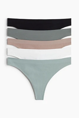 Lot de 5 culottes Thong