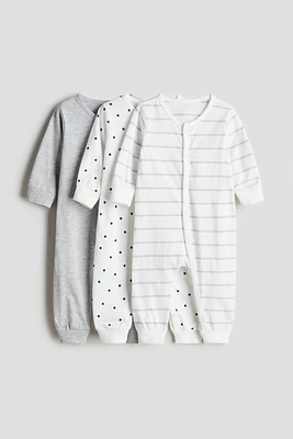 Lot de 3 pyjamas en coton
