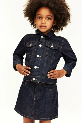 Veste en denim scintillant