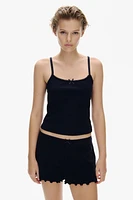 2-Piece Ribbed Jersey Set