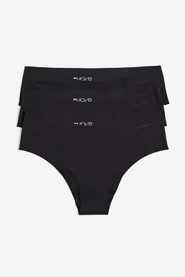 3-Pack Sports Hipster Briefs with DryMove™