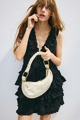 Ruffle-Trimmed Dress