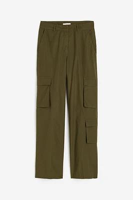 Twill Cargo Pants