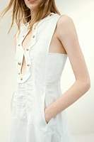 A-Line Dress with Studs