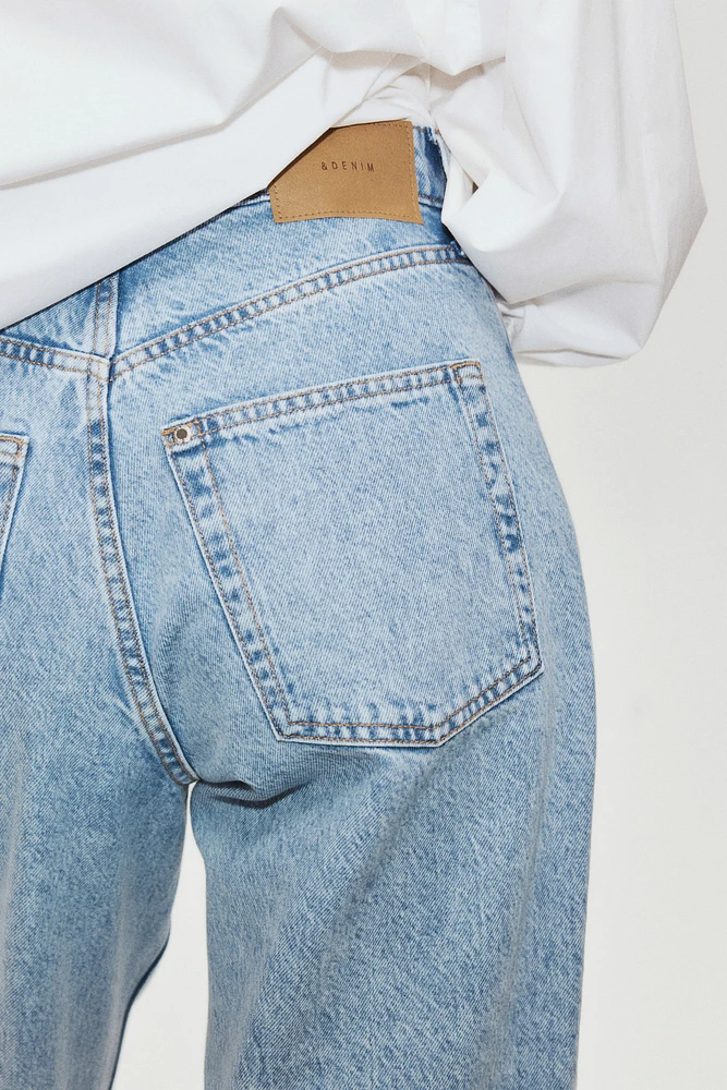 Curvy Fit Wide Ultra High Jeans