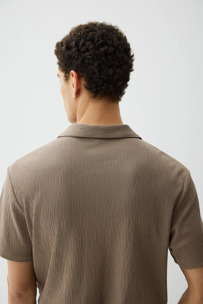 Regular-Fit T-Shirt with Collar
