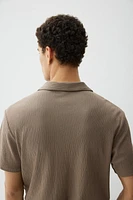 Regular-Fit T-Shirt with Collar