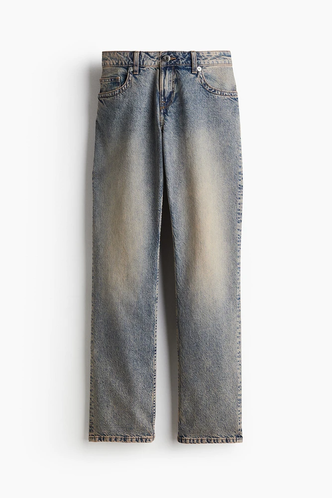 Straight Low Jeans