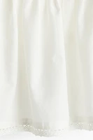 Lace-Detail Mini Skirt