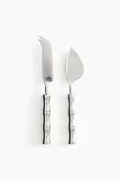 2-pack Metal Cheese Knives