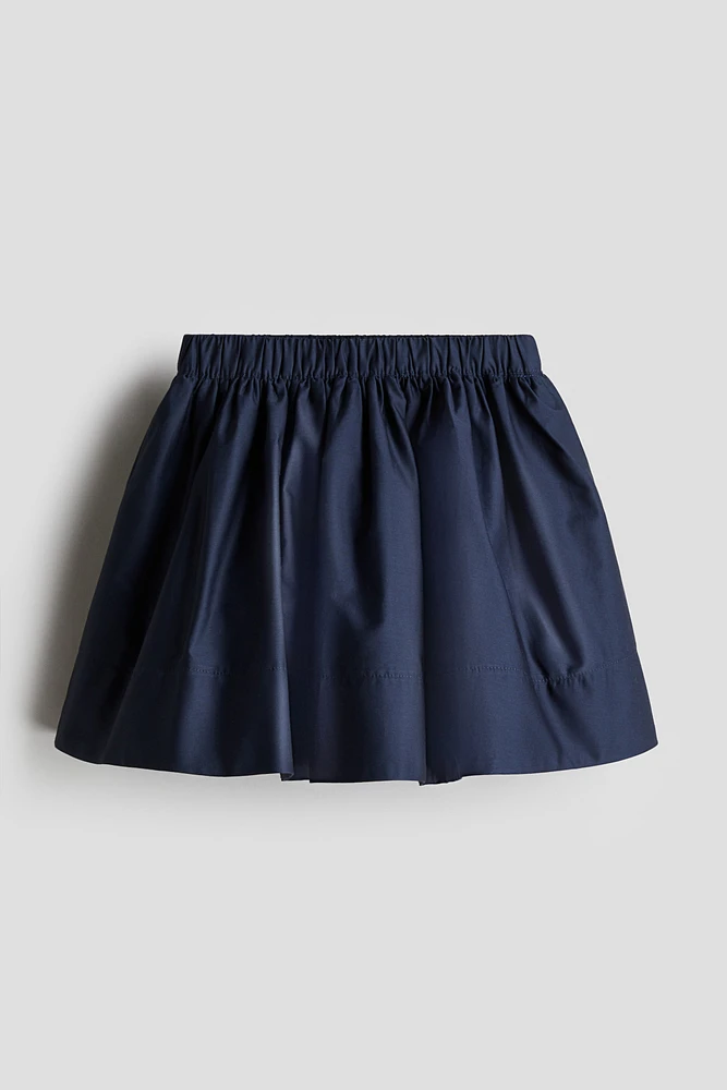 Flared Cotton Skirt